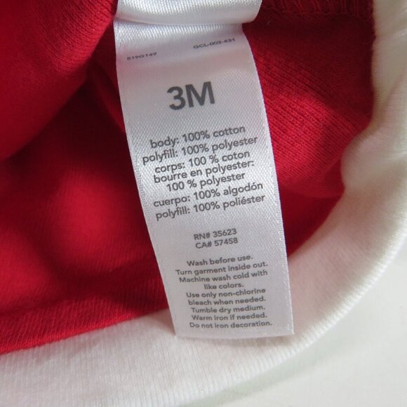 Baby my first Christmas bib and Santa hat Cotton Embroidered - Picture 5 of 9